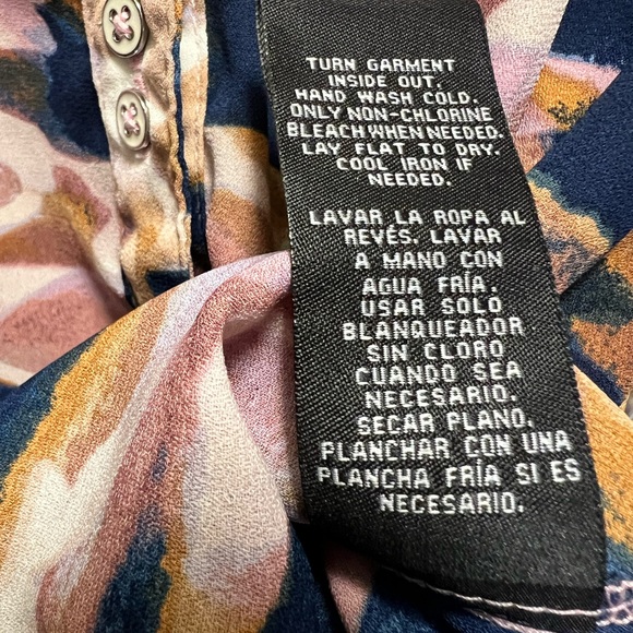 Zac and Rachel Multi-Colored Button Down Shirt - Picture 6 of 9